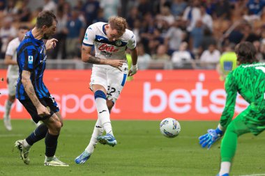 İtalya, Milan, 30 Ağustos 2024: Mateo Rategui (Atalanta) FC Inter, Atalanta BC 'ye karşı, Serie A Tim 2024-2025 gün 3, San Siro Stadyumu