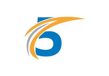 İlk 5 Harf Alfabe Logosu Tasarımı Vektör biçiminde. İş ve Şirket Kimliği Logosu