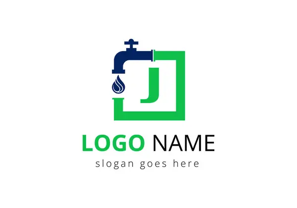 J Harfi Tesisatçı Logosu Tasarımı.