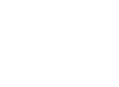 Çeşitli şekillerde beyaz bulutlar