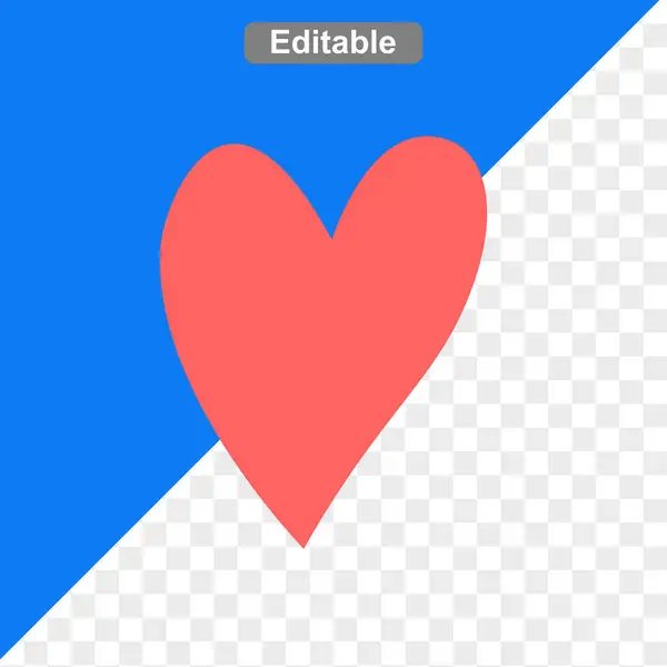 El çizimi ikon aşk kalbi