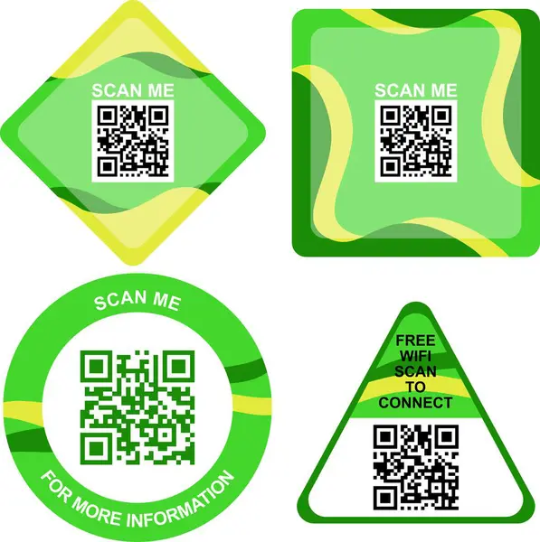 QR etiket kablosuz ağ, menü, bilgi