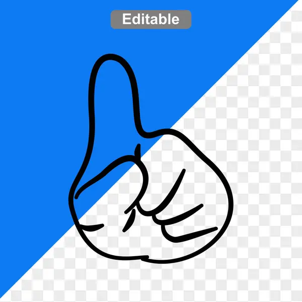 Çizgi çizimi küçük bebek elleri