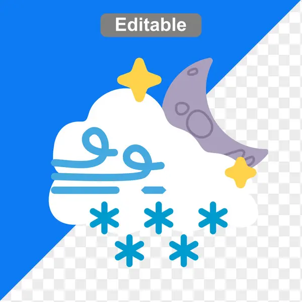 Hava durumu resimleme simgesi düz sanat tasarımı