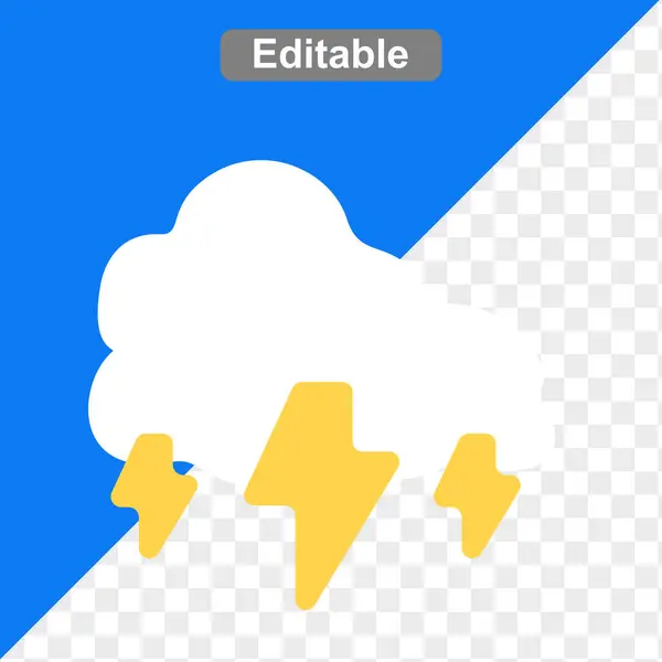 Hava durumu resimleme simgesi düz sanat tasarımı