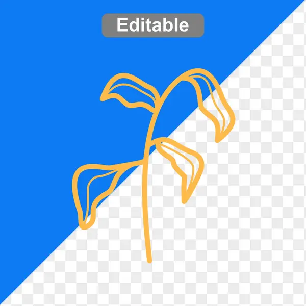 çizgi çizimi yaprak, çiçek ve ginkgo çizimi