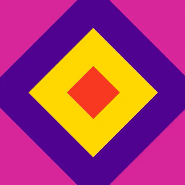 Renkli geometrik şekil ile soyut