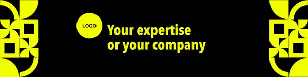 Baltayla bağlanmış pankart ve sarı renk