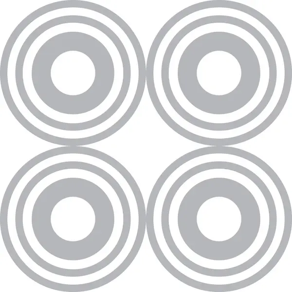 soyut gri çember deseni dikişsiz geometrik