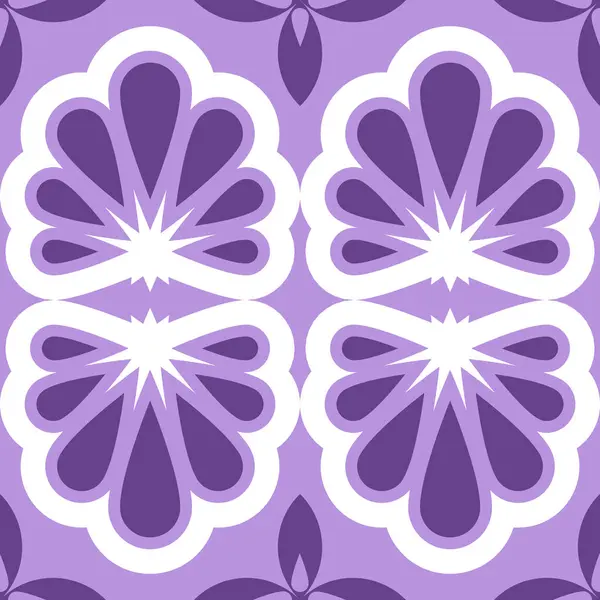 Dikişsiz desen soyut çiçek