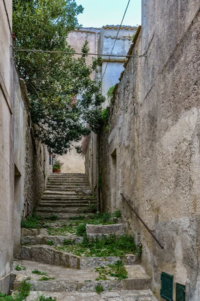 Very Narrow Atmospheric Streets Old Small Town Various Hidden Passages — Stock Photo, Image