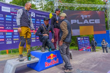 Bielsko-Biala, Polska, 05.16.2025, Puchar Swiata UCI Dağ Bisiklet Dünya Serisi