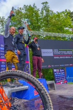 Bielsko-Biala, Polska, 05.16.2025, Puchar Swiata UCI Dağ Bisiklet Dünya Serisi