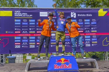 Bielsko-Biala, Polska, 05.16.2025, Puchar Swiata UCI Dağ Bisiklet Dünya Serisi