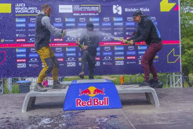 Bielsko-Biala, Polska, 05.16.2025, Puchar Swiata UCI Dağ Bisiklet Dünya Serisi