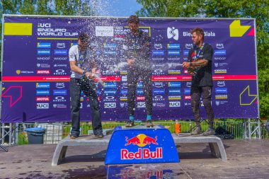 Bielsko-Biala, Polska, 05.16.2025, Puchar Swiata UCI Dağ Bisiklet Dünya Serisi