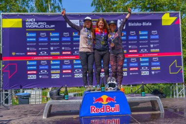 Bielsko-Biala, Polska, 05.16.2025, Puchar Swiata UCI Dağ Bisiklet Dünya Serisi