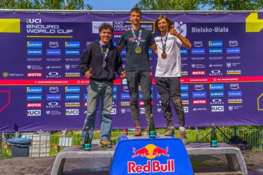 Bielsko-Biala, Polska, 05.16.2025, Puchar Swiata UCI Dağ Bisiklet Dünya Serisi