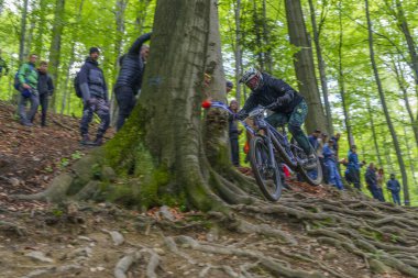 Bielsko-Biala, Polska, 05.16.2025, Puchar Swiata UCI Dağ Bisiklet Dünya Serisi
