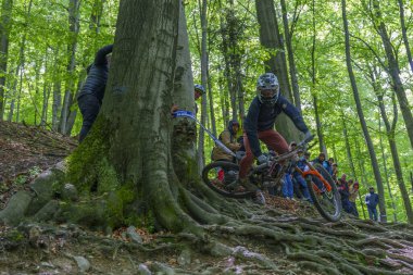 Bielsko-Biala, Polska, 05.16.2025, Puchar Swiata UCI Dağ Bisiklet Dünya Serisi
