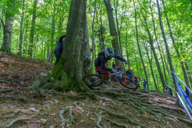 Bielsko-Biala, Polska, 05.16.2025, Puchar Swiata UCI Dağ Bisiklet Dünya Serisi