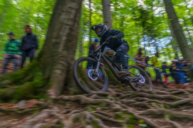 Bielsko-Biala, Polska, 05.16.2025, Puchar Swiata UCI Dağ Bisiklet Dünya Serisi