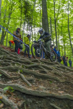 Bielsko-Biala, Polska, 05.16.2025, Puchar Swiata UCI Dağ Bisiklet Dünya Serisi