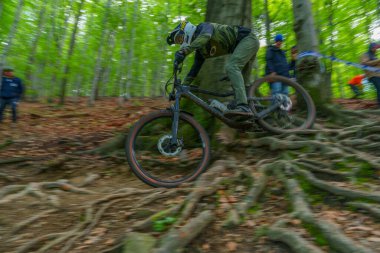 Bielsko-Biala, Polska, 05.16.2025, Puchar Swiata UCI Dağ Bisiklet Dünya Serisi