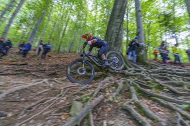 Bielsko-Biala, Polska, 05.16.2025, Puchar Swiata UCI Dağ Bisiklet Dünya Serisi