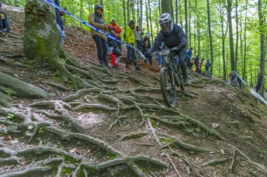Bielsko-Biala, Polska, 05.16.2025, Puchar Swiata UCI Dağ Bisiklet Dünya Serisi