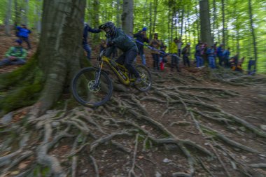 Bielsko-Biala, Polska, 05.16.2025, Puchar Swiata UCI Dağ Bisiklet Dünya Serisi