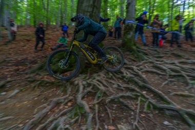 Bielsko-Biala, Polska, 05.16.2025, Puchar Swiata UCI Dağ Bisiklet Dünya Serisi