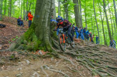 Bielsko-Biala, Polska, 05.16.2025, Puchar Swiata UCI Dağ Bisiklet Dünya Serisi