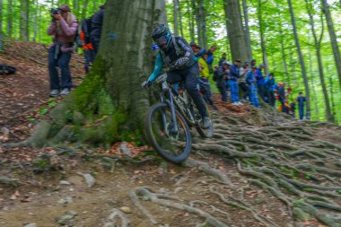 Bielsko-Biala, Polska, 05.16.2025, Puchar Swiata UCI Dağ Bisiklet Dünya Serisi