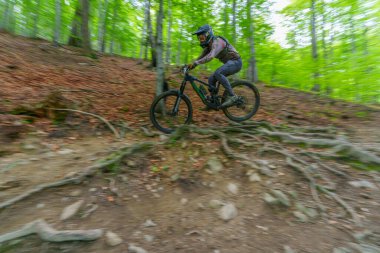 Bielsko-Biala, Polska, 05.16.2025, Puchar Swiata UCI Dağ Bisiklet Dünya Serisi