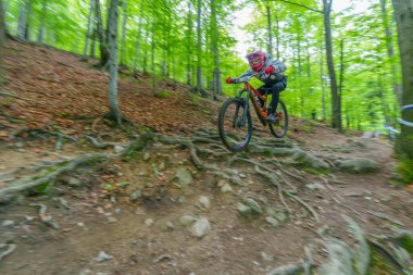 Bielsko-Biala, Polska, 05.16.2025, Puchar Swiata UCI Dağ Bisiklet Dünya Serisi