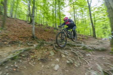 Bielsko-Biala, Polska, 05.16.2025, Puchar Swiata UCI Dağ Bisiklet Dünya Serisi