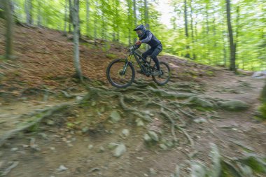 Bielsko-Biala, Polska, 05.16.2025, Puchar Swiata UCI Dağ Bisiklet Dünya Serisi