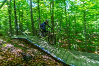 Bielsko-Biala, Polska, 05.16.2025, Puchar Swiata UCI Dağ Bisiklet Dünya Serisi