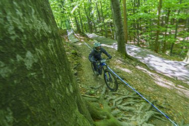 Bielsko-Biala, Polska, 05.16.2025, Puchar Swiata UCI Dağ Bisiklet Dünya Serisi