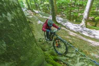 Bielsko-Biala, Polska, 05.16.2025, Puchar Swiata UCI Dağ Bisiklet Dünya Serisi