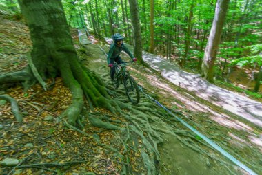 Bielsko-Biala, Polska, 05.16.2025, Puchar Swiata UCI Dağ Bisiklet Dünya Serisi