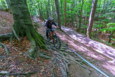 Bielsko-Biala, Polska, 05.16.2025, Puchar Swiata UCI Dağ Bisiklet Dünya Serisi