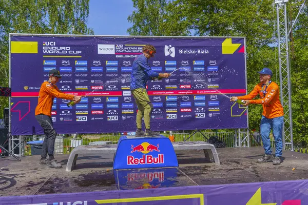Bielsko-Biala, Polska, 05.16.2025, Puchar Swiata UCI Dağ Bisiklet Dünya Serisi
