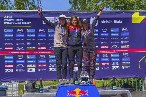 Bielsko-Biala, Polska, 05.16.2025, Puchar Swiata UCI Dağ Bisiklet Dünya Serisi