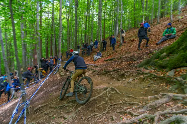 Bielsko-Biala, Polska, 05.16.2025, Puchar Swiata UCI Dağ Bisiklet Dünya Serisi