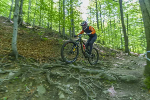 Bielsko-Biala, Polska, 05.16.2025, Puchar Swiata UCI Dağ Bisiklet Dünya Serisi