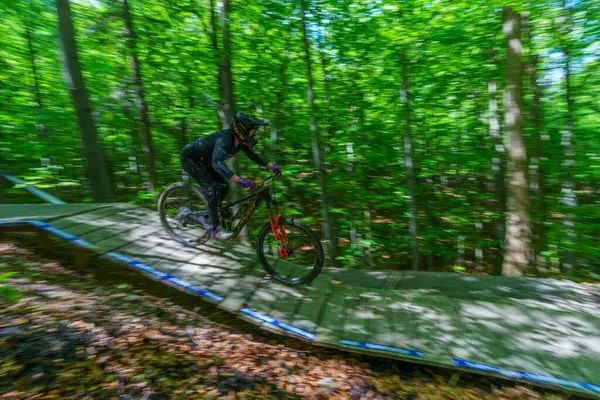 Bielsko-Biala, Polska, 05.16.2025, Puchar Swiata UCI Dağ Bisiklet Dünya Serisi