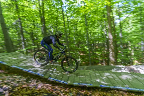 Bielsko-Biala, Polska, 05.16.2025, Puchar Swiata UCI Dağ Bisiklet Dünya Serisi