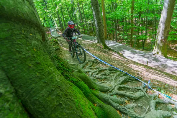 Bielsko-Biala, Polska, 05.16.2025, Puchar Swiata UCI Dağ Bisiklet Dünya Serisi
